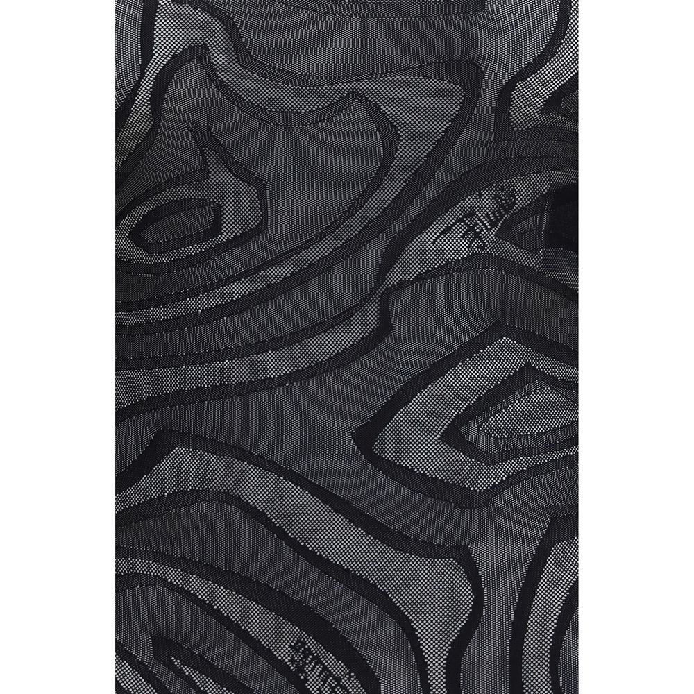 Emilio Pucci Black Polyamide Bodysuit