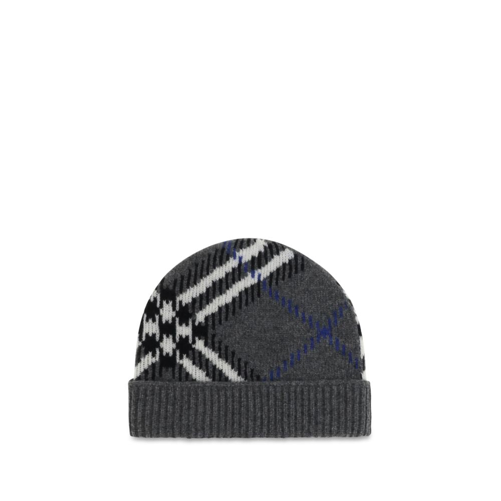 Burberry Gray Cashmere Beanie