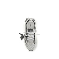 Off-White Multicolor Fabric Athletic Sneakers
