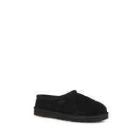 UGG Black Suede Leather Mules