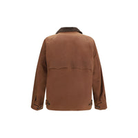 Baracuta Brown Cotton Full-Length Jacket