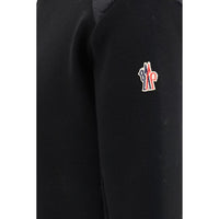 Moncler Grenoble Black Wool Oves Aries Cardigan