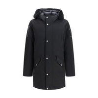 Moose Knuckles Black Cotton Parka