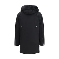 Moose Knuckles Black Cotton Parka