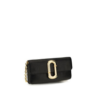 Marc Jacobs Black Calf Leather Bos Taurus Shoulder Bag