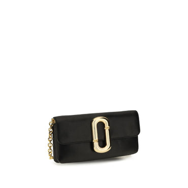 Marc Jacobs Black Calf Leather Bos Taurus Shoulder Bag