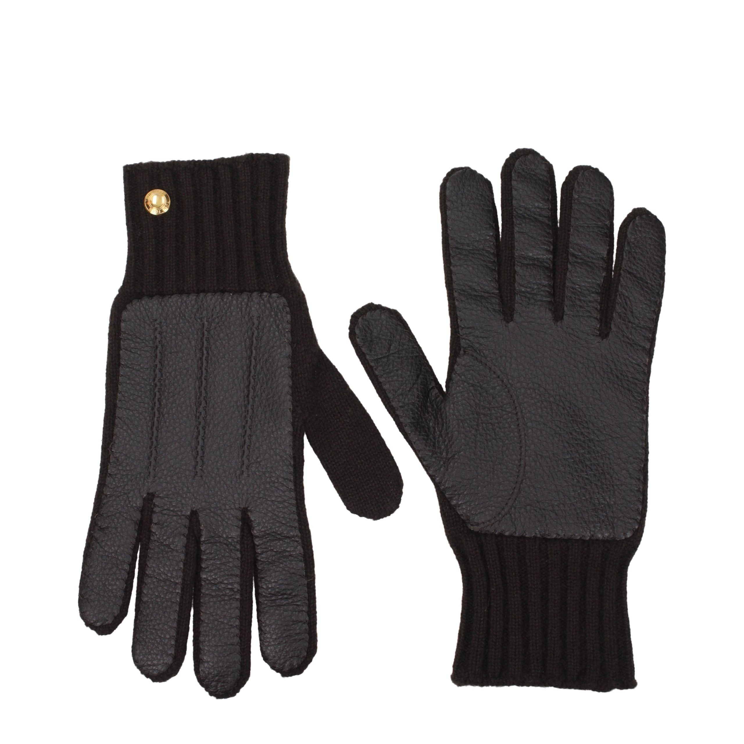 Tom Ford Brown Leather Gloves