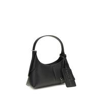 Marc Jacobs Black Calf Leather Bos Taurus Shoulder Bag