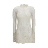 Blumarine White Polyamide Casual Dress