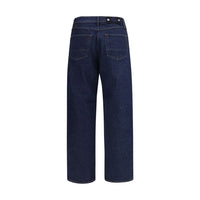 Stone Island Blue Cotton Jeans Denim