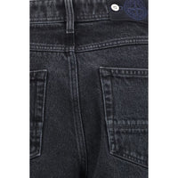 Stone Island Black Cotton Jeans Denim