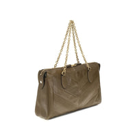 Valentino Garavani Bicolor Napa Leather / Calf Bos Taurus Shoulder Bag