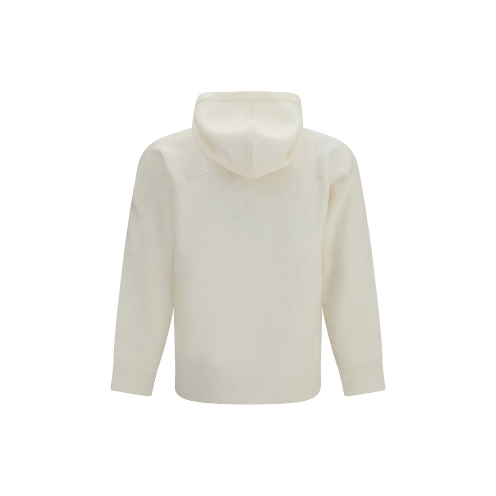 C.P. Company Beige Wool Oves Aries Hoodie