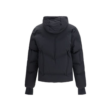 Moncler Grenoble Black Polyamide Full-Length Jacket
