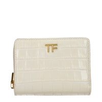 Tom Ford Beige Leather Wallet