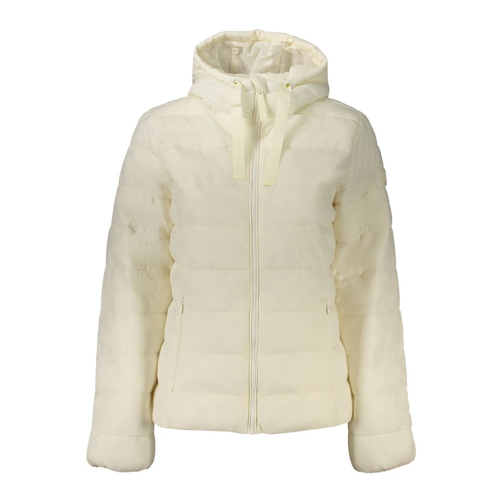 Pepe Jeans White Nylon Women's Jacket
