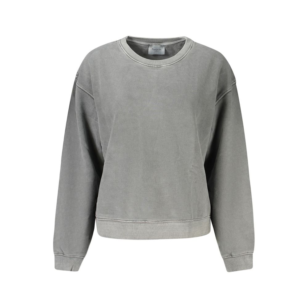 Pepe Jeans Black Cotton Women's Sweatshirt