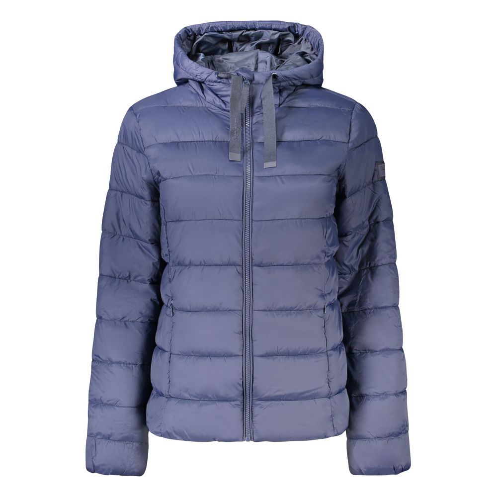 Pepe Jeans Blue Nylon Women's Jacket
