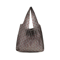 Marine Serre Black Polyurethane Shoulder Bag