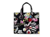Marc Jacobs Mini Grind Black Sticker Leather Crossbody Bag