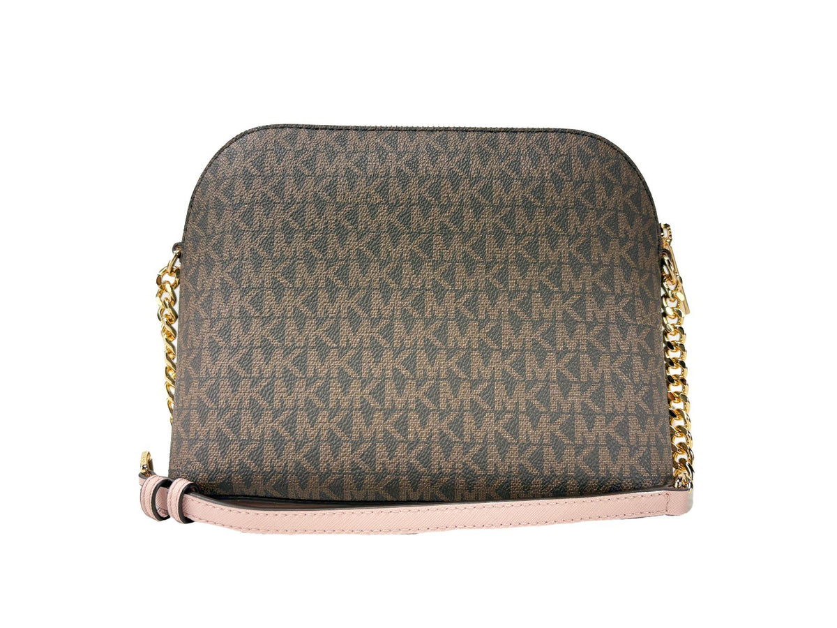 Michael Kors Jet Set Medium X Dome PVC Crossbody Bag