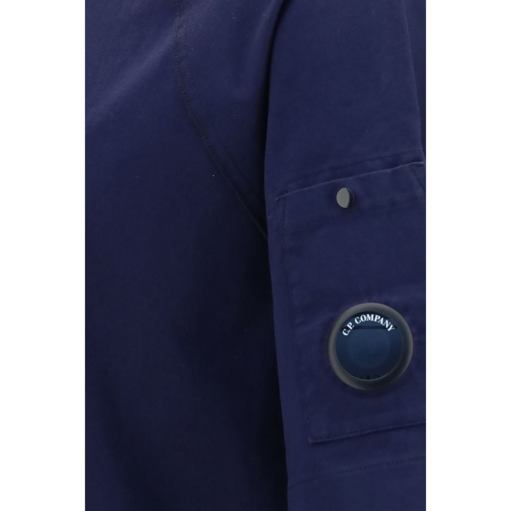 C.P. Company Blue Cotton T-Shirt