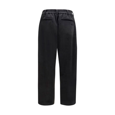 Y-3 Black Polyester Athletic Pants
