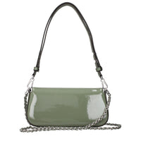 Tory Burch Green Leather Shoulder Bag