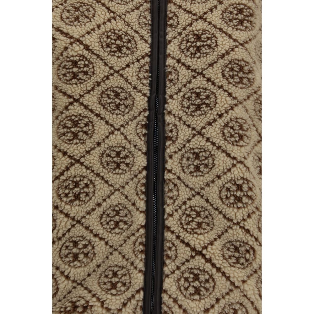 Tory Burch Beige Recycled Polyester Shell Jacket