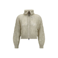 Brunello Cucinelli Beige Linen Cardigan