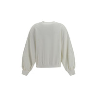 Brunello Cucinelli White Cotton Sweatshirt