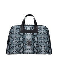 Roberto Cavalli Gray Fabric Luggage And Travel