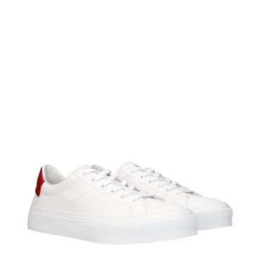 Givenchy White Leather Sneakers