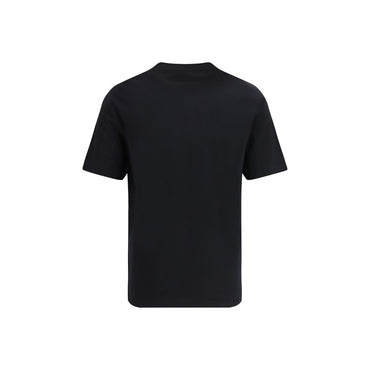 Brunello Cucinelli Black Cotton T-Shirt