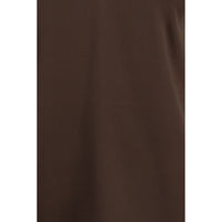 Brunello Cucinelli Brown Silk Sleeveles T-Shirt