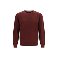 Brunello Cucinelli Bordeaux Cashmere Sweater
