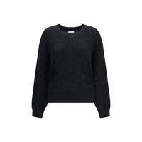 Brunello Cucinelli Black Cashmere Sweater