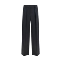 Brunello Cucinelli Black Wool Oves Aries Dress Pants