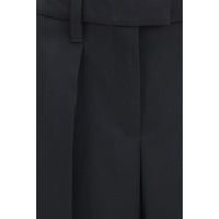 Brunello Cucinelli Black Wool Oves Aries Dress Pants