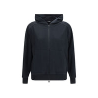 Brunello Cucinelli Black Cotton Sweatshirt