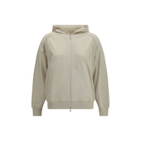 Brunello Cucinelli Beige Cotton Sweatshirt