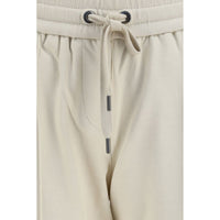 Brunello Cucinelli Beige Cotton Joggers (Workout Pants)