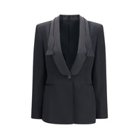 Brunello Cucinelli Black Wool Oves Aries Full-Length Jacket