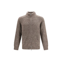 Brunello Cucinelli Beige Cashmere Cardigan