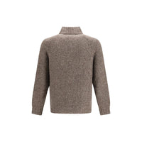 Brunello Cucinelli Beige Cashmere Cardigan