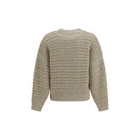 Brunello Cucinelli Beige Wool Oves Aries Sweatshirt