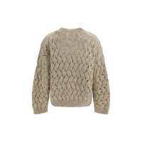 Brunello Cucinelli Beige Mohair Sweatshirt
