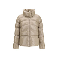 PINKO Beige Polyamide Full-Length Jacket
