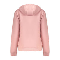 Norway 1963 Rosa Cotton Women Sweatshirt with Zip and Pockets