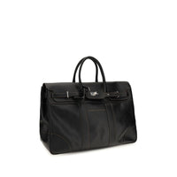 Brunello Cucinelli Black Calf Leather Bos Taurus Luggage And Travel